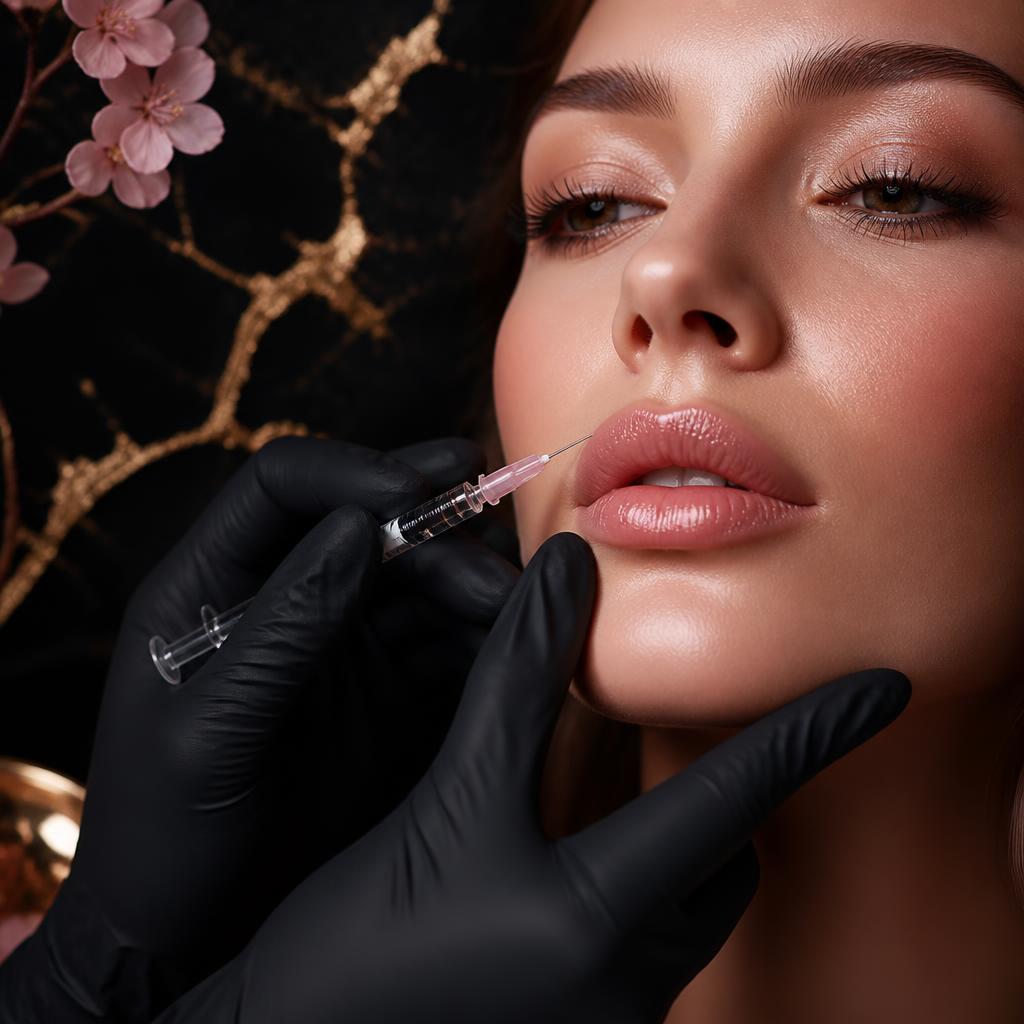 Lip Flip with Botulinum Toxin